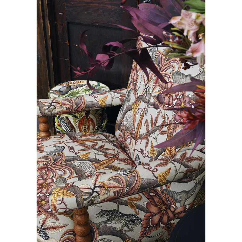 Ardmore Velvet Fabric, Plum