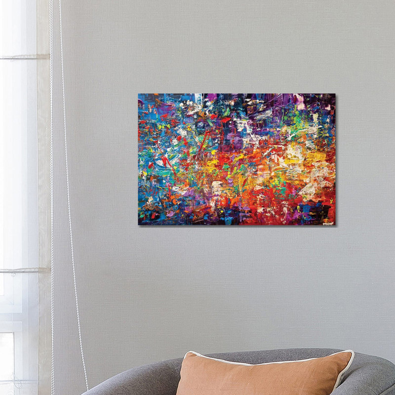 20 Million Things To Do by Osnat Tzadok - Wrapped Canvas Painting, 66.04 cm H x 45.72 cm W x 3.175 cm D