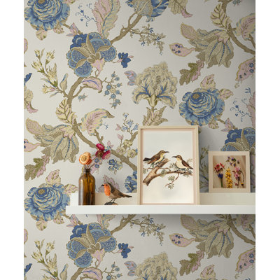Corbijn 18' L x 20.5" W Peel and Stick Wallpaper Roll