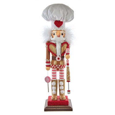 Kurt Adler 18-Inch Hollywood Gingerbread Chef Nutcracker