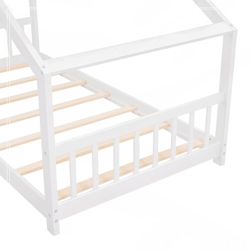 Lit simple pour la maison, Blanc