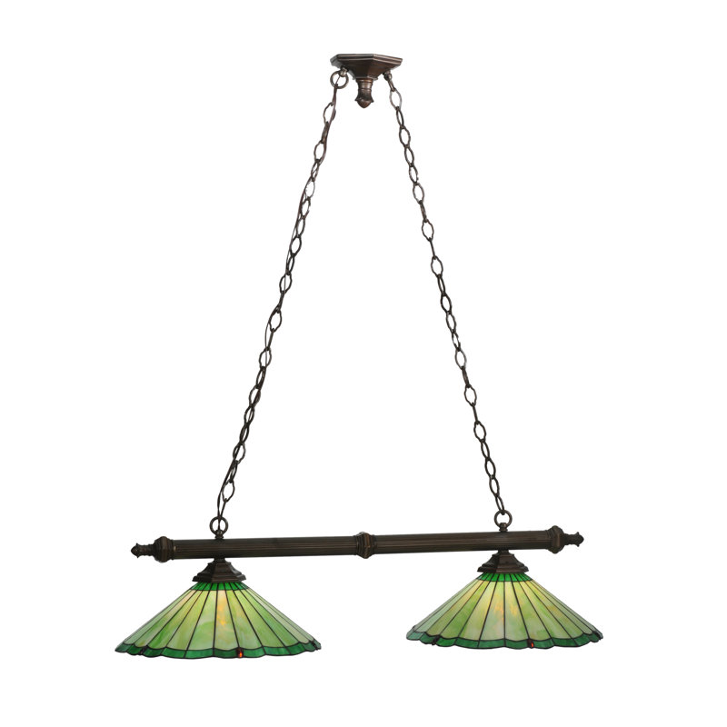 2 - Light Pendant, Mahogany Bronze