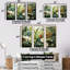 Hammondsport - ensemble d'art mural plantes-107750180-107750184