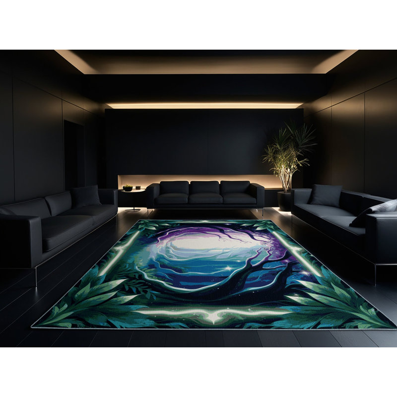 Tapis Mystic Vines, Carré 5 pi