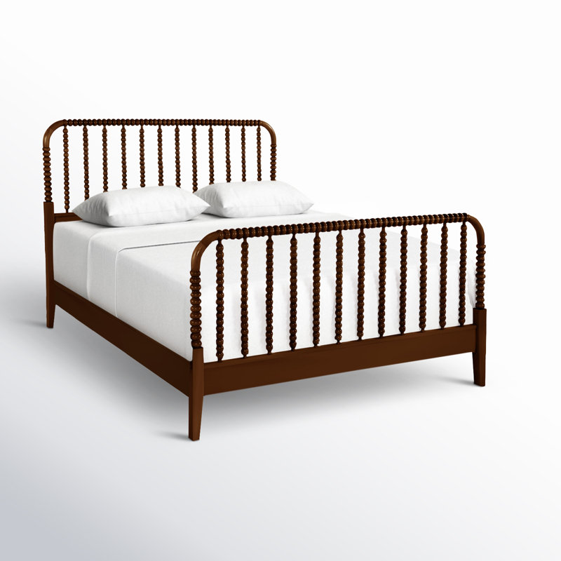 Lind Island Spindle Bed, Queen, Coffee
