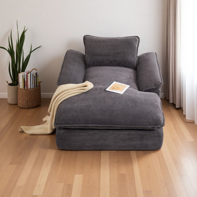 Canapé inclinable à compression avec accoudoirs pour la détente et le confort