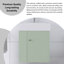 22 po X P 12 po P x 26 po Meuble-lavabo simple en H avec lavabo en céramique-862020232