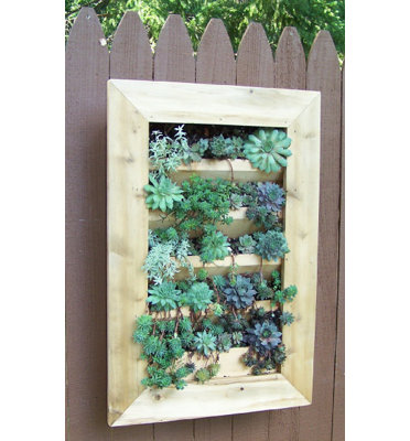 Newhouse Handmade Wood Railing Planter