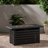 Iron Rectangular 30,000btu Fire Pit With Shielded Tank Cover - 45.00”w X 42.00”d 23.71”h, Black, Easy Assembly Guide Made Of And Hidden Storage Simple