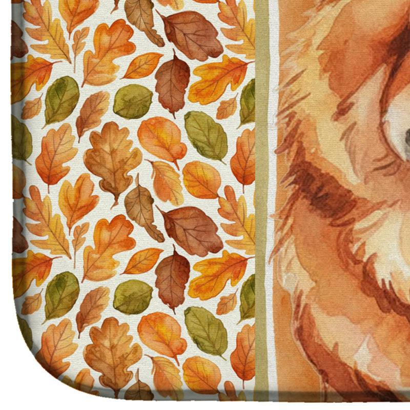 Tapis de séchage Red Chow Chow Heirloom