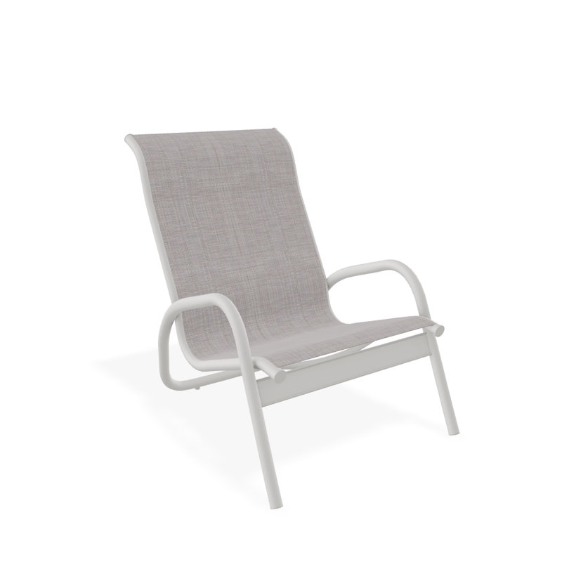 Gardenella Patio Chair, Snow, Sand Dollar