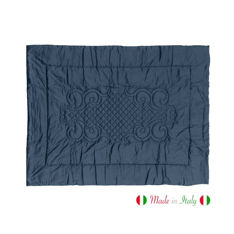 Minnich Throw Blanket, Dusk Blue