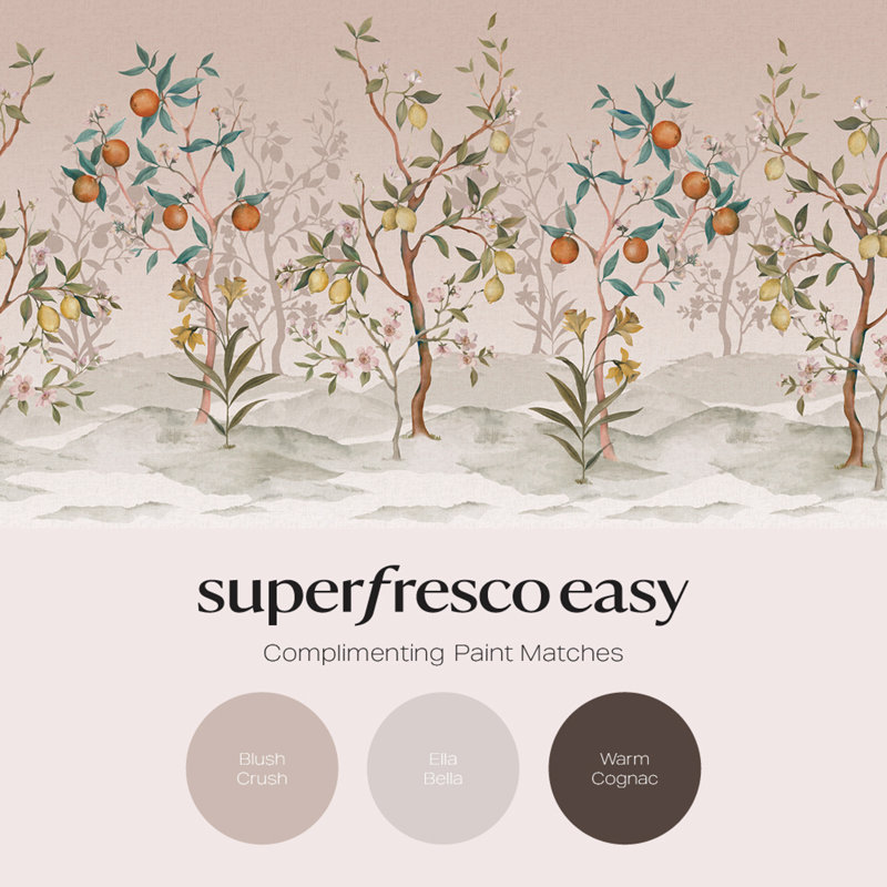 Superfresco Easy Isla Sage Fixed Size Mural, Pink