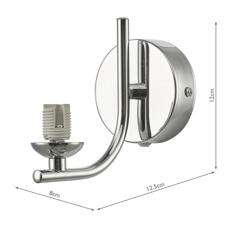 Wall Light, Polished Chrome