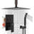 12 Inch Shower System With Push Button