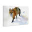 «Stepping Fox in Snow» par John Keeling-2039896597