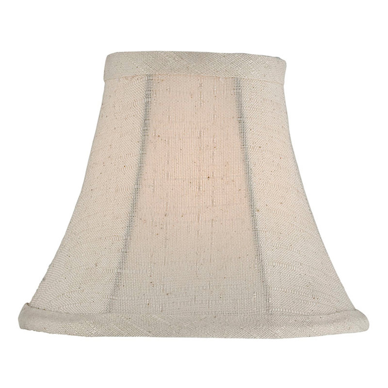 5'' H x 5'' W Fabric Bell Candelabra Shade