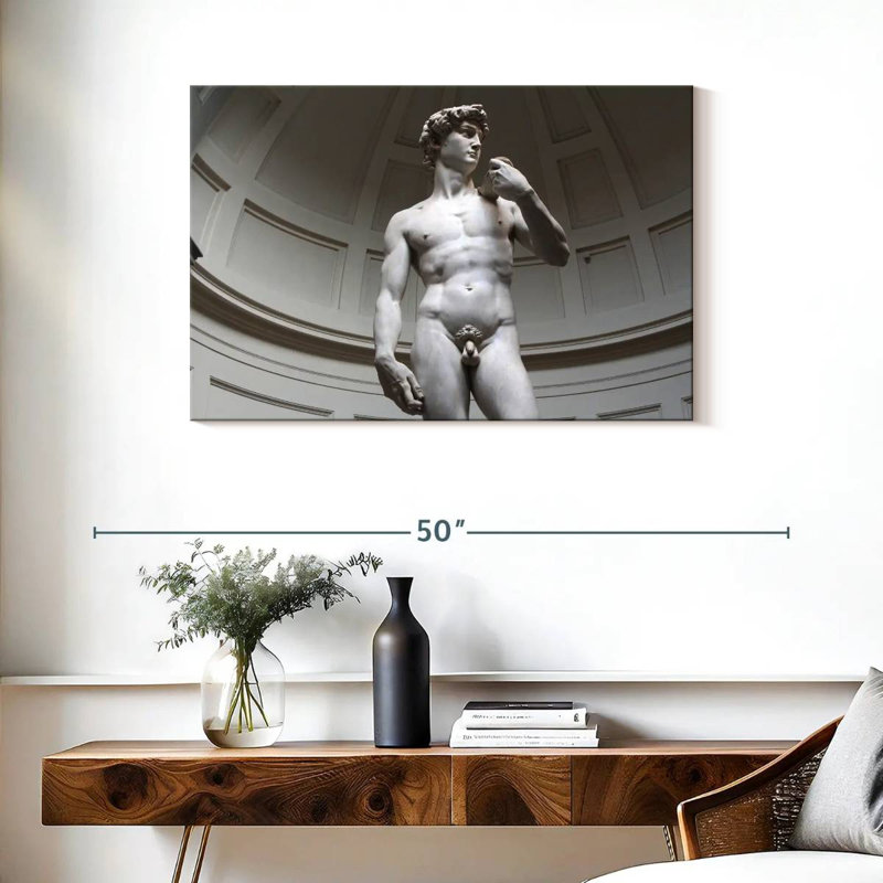 Figurine classique, H 24 po x l 36 po