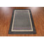 Tapis gris fait à la main Gabbeh
