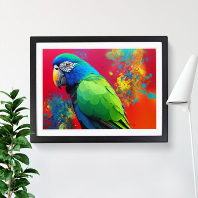 XH1022-6679X Painted Parrot Vol.2 - Single Picture Frame Print