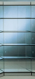 CrystalMint&reg; 30'' W Metal Tower Display Cae