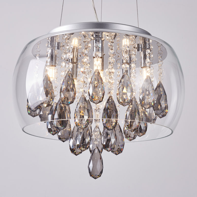 Sigler 6 - Light Crystal Chandelier