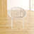 Dannille Plastic Rattan Woven Round Outdoor Chair-2056712903
