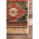 Tapis beige / rouge Oswego