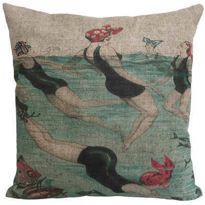 Linen Throw Pillow