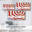 Parasol Beach Stripes I - Toile tendue avec châssis tendue, prête à accrocher-1223882872-1223882876