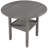 Latitude Run® Round Counter Height Kitchen Dining Table With Drop Leaf