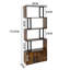 Urbain 174.5 cm H x 70 cm W Iron Geometric Bookcase-448218485