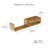 Modern Solid Wood Floating Shelf