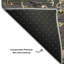 Tapis oriental de qualité supérieure lavable à la machine Cossette AMF1036-2147355677