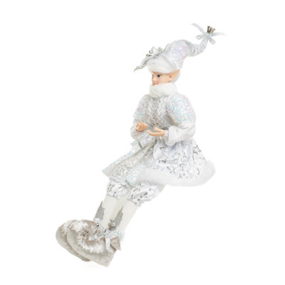 Elf élisabéthain argent assis