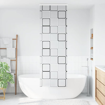 17 Stories Shower Roller Blind With Cassette 150X240 Cm Fabric Width 146 Cm
