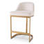Condos Upholstered Stool with Metal Frame-1846828302-1846828303