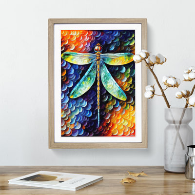 Dragonfly Portrait No.1 - Framed Print