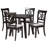 4 - Person Four Leg Dining Set-36617342