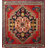 Square Geometric Traditional Rug 2x2