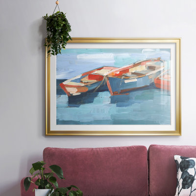 Primaire, bateaux I, impression sur papier