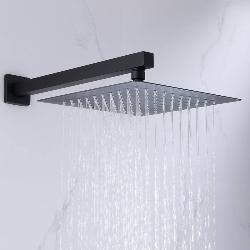 Adjustable Shower Head 1.5 GPM GPM, Matte Black