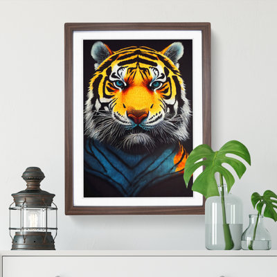 Majestic Tiger - Framed Print