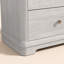 Commode traditionnelle Burkhart à 6 tiroirs, largeur de 117 cm, avec base sculptée-1300685553