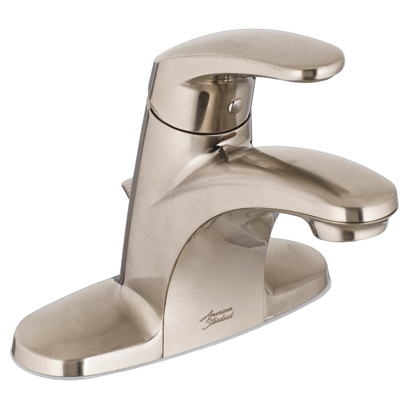 Colony Pro Bathroom Faucet with Drain Assembly, Satin Nickel, Without Drain