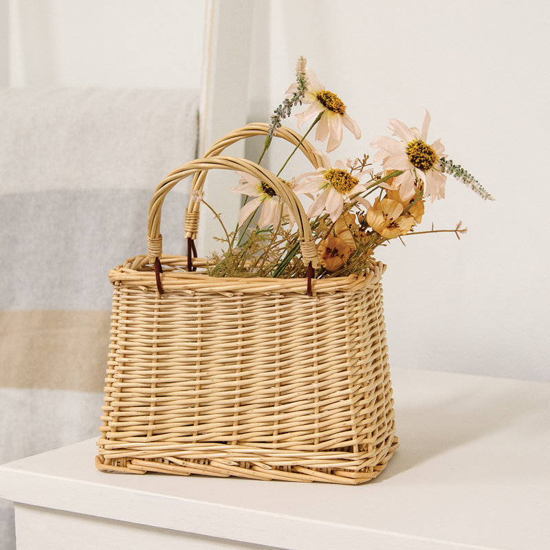 Bay Isle Home™ Wicker Decorative Basket