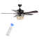 Bristal 52'' Ceiling Fan with Light Kit