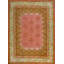 Light Pink Color Room Size Antique Irish Donegal Arts and Crafts Design Rug