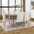 Acquanetta Oval Unfinished with Solid Wood Base Dining Table-1263617220