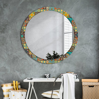 Huldar Glass Flat Wall Mirror